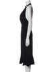 D&G V-Neck Midi Length Dress