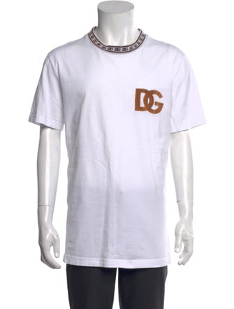 Dolce & Gabbana Graphic Print Crew Neck T-Shirt