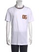 Dolce & Gabbana Graphic Print Crew Neck T-Shirt