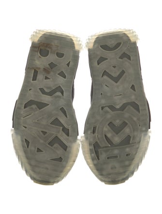 Dolce & Gabbana Nylon Camouflage Print Sneakers