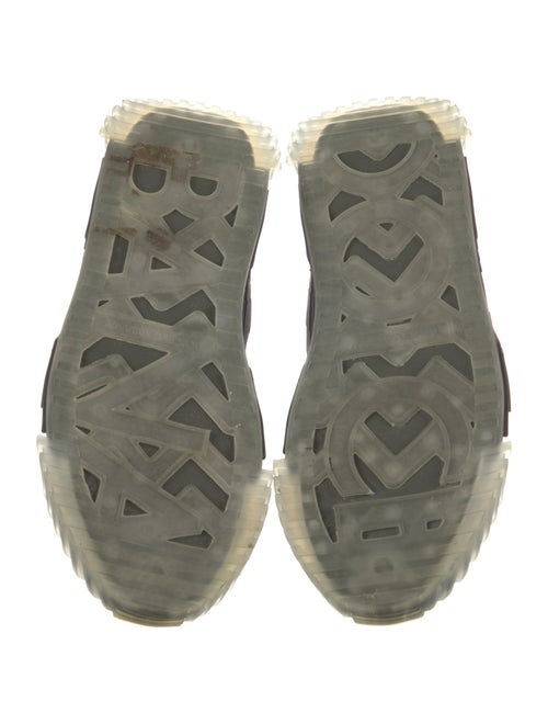 Dolce & Gabbana Nylon Camouflage Print Sneakers