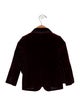 Dolce & Gabbana toddler boys' burgundy and black blazer