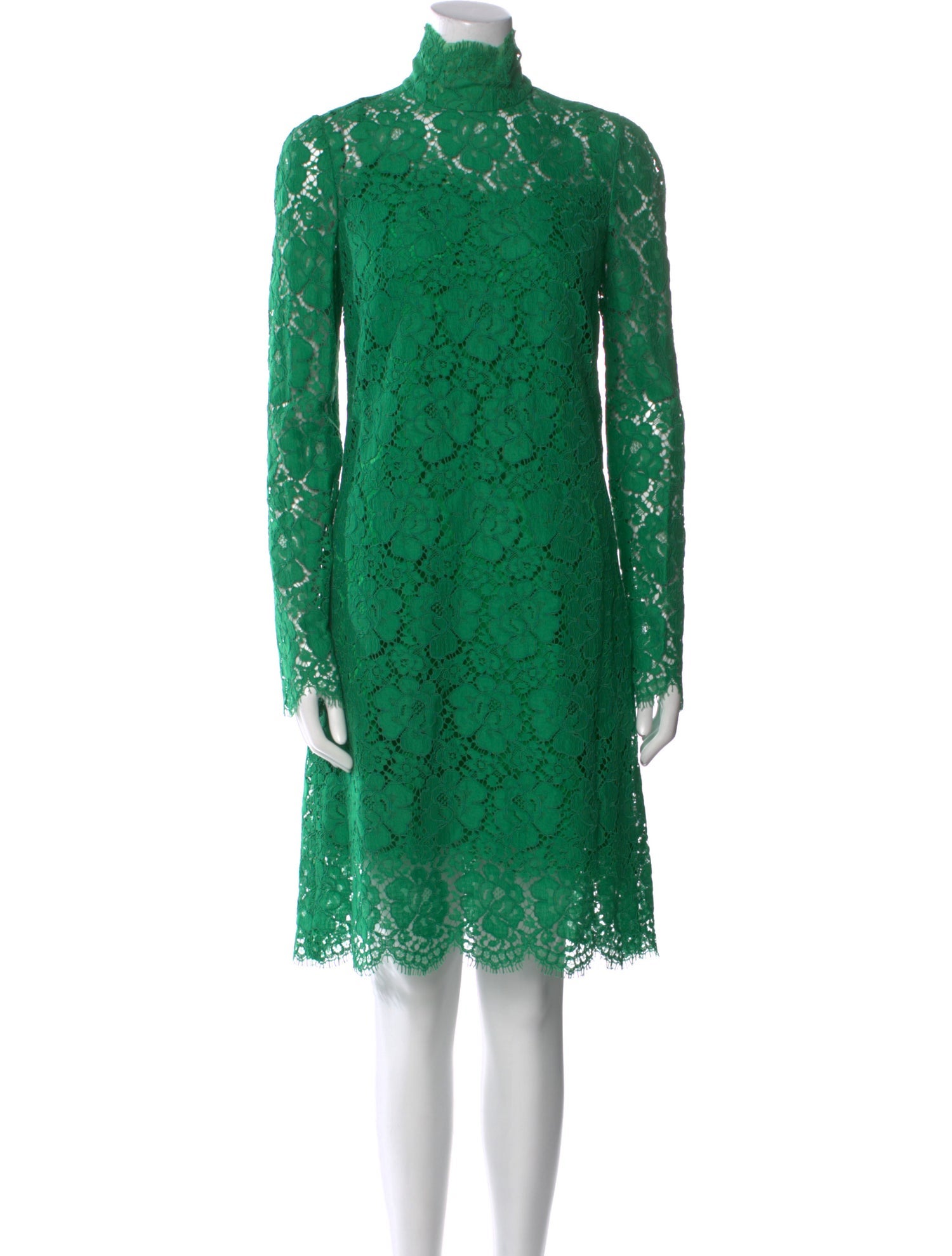 Dolce & Gabbana Lace Knee-Length Dress