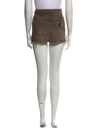 Dolce & Gabbana Distressed Accents Mini Skirt