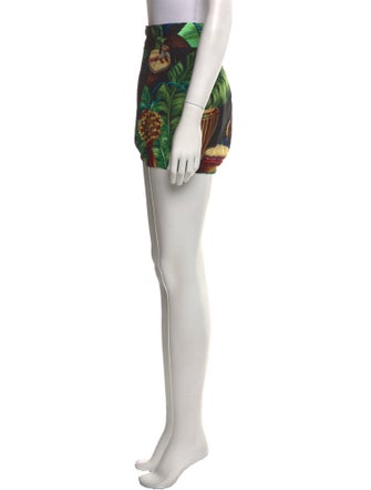 Dolce & Gabbana Silk Mini Shorts