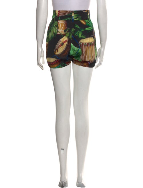 Dolce & Gabbana Silk Mini Shorts