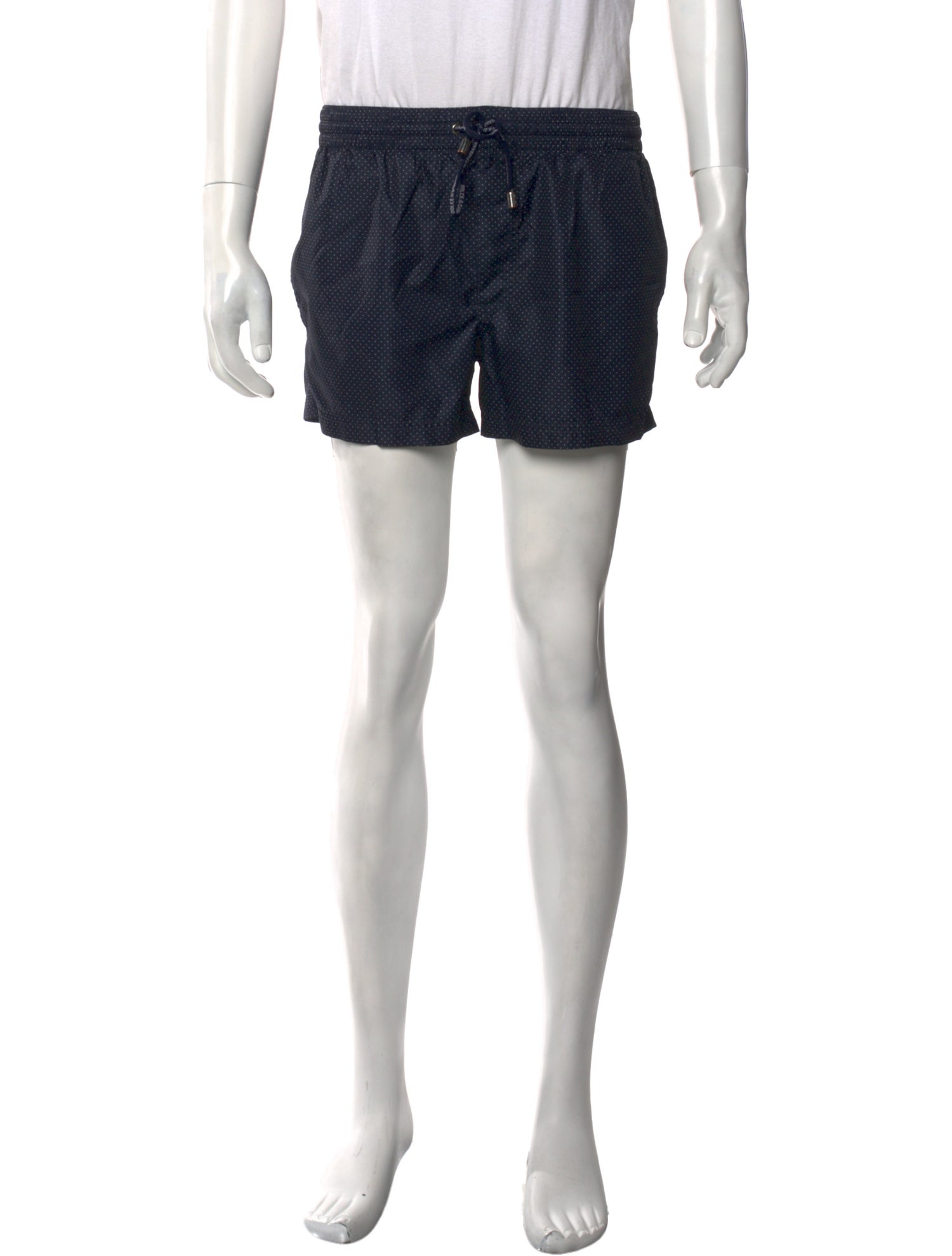 Dolce & Gabbana Polka Dot Print Swim Trunks