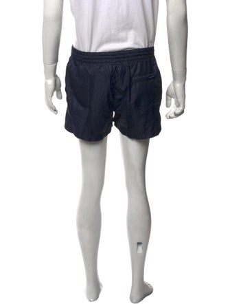 Dolce & Gabbana Polka Dot Print Swim Trunks