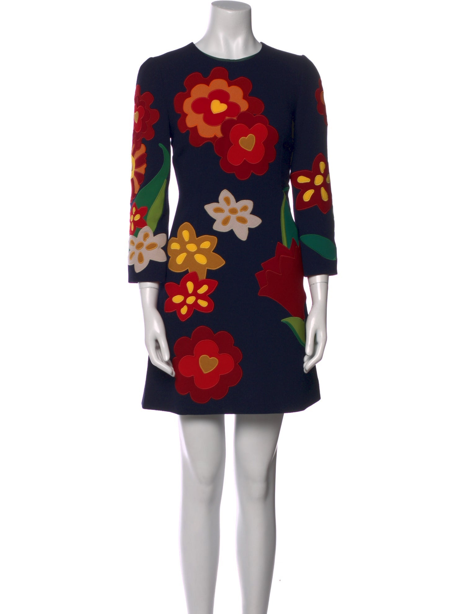 Dolce & Gabbana Wool Mini Dress w/ Tags