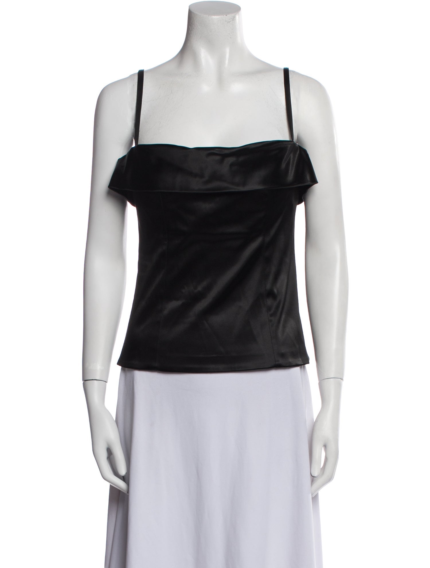 Dolce & Gabbana Square Neckline Sleeveless Top