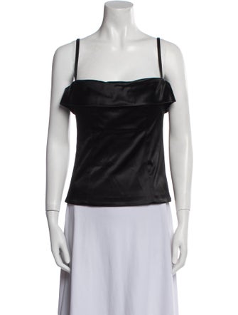 Dolce & Gabbana Square Neckline Sleeveless Top
