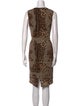 Dolce & Gabbana Silk Knee-Length Dress