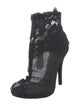 Dolce & Gabbana Lace Lace Pattern Boots
