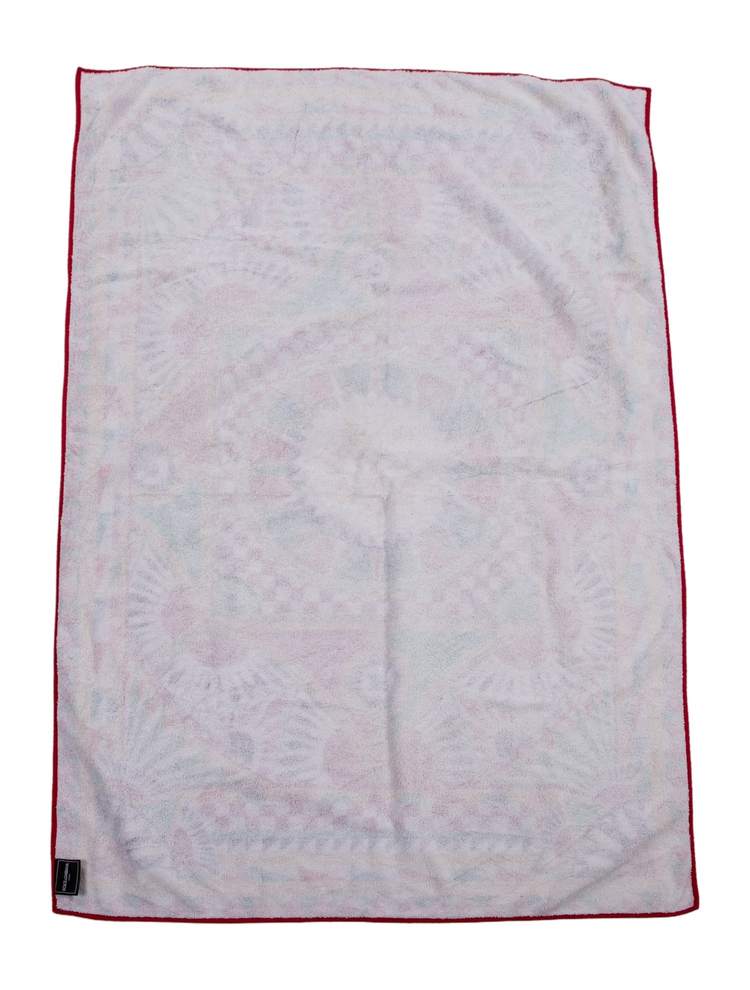 Dolce & Gabbana Printed Beach Towel