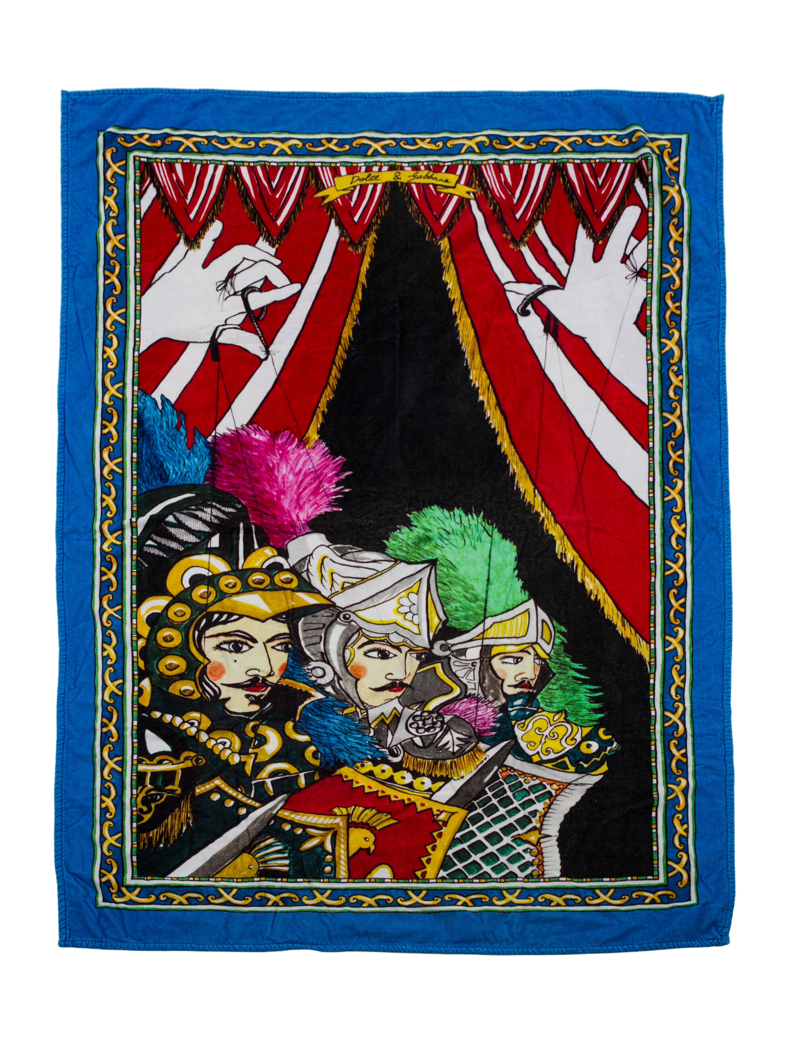 Dolce & Gabbana Cotton Beach Towel