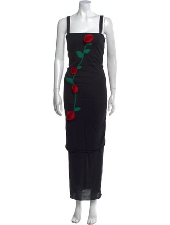 Dolce & Gabbana Printed Long Dress