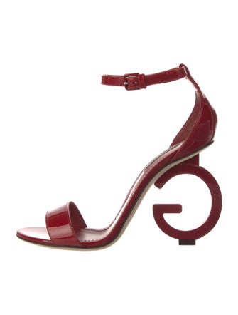 Dolce & Gabbana Patent Leather Sandals