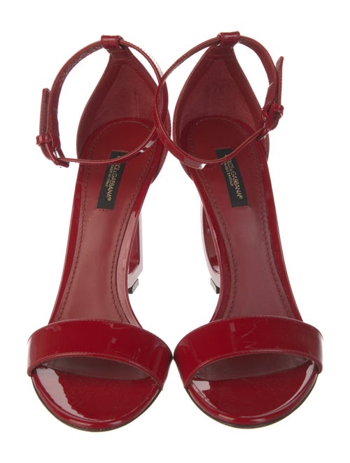 Dolce & Gabbana Patent Leather Sandals
