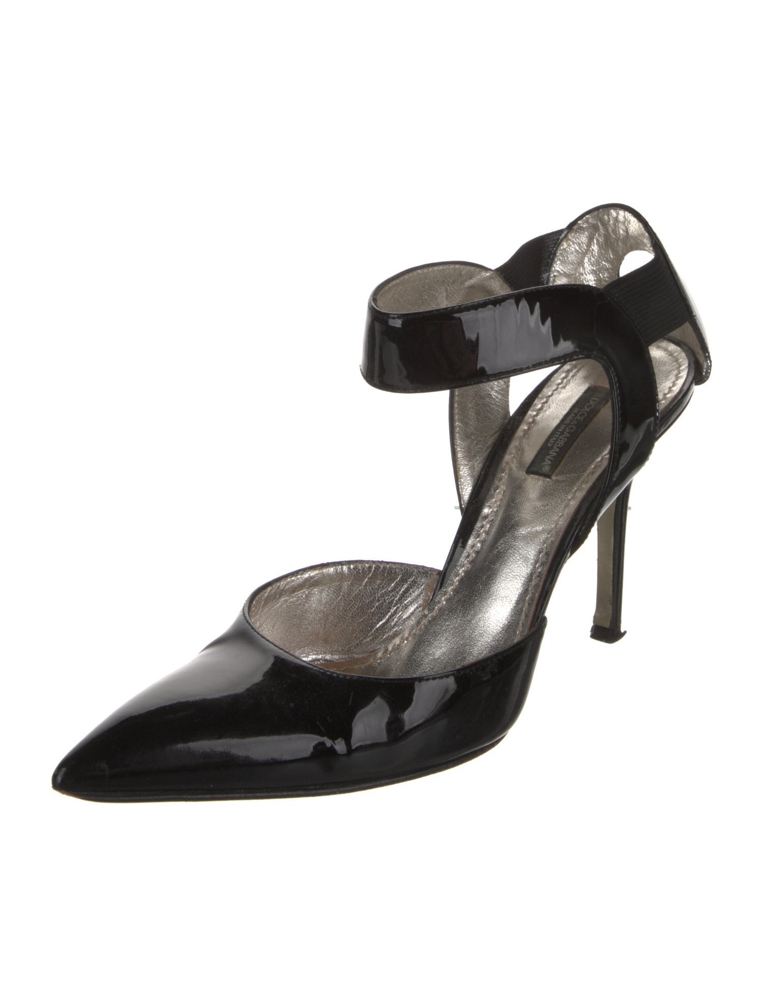 Dolce & Gabbana Patent Leather D'Orsay Pumps