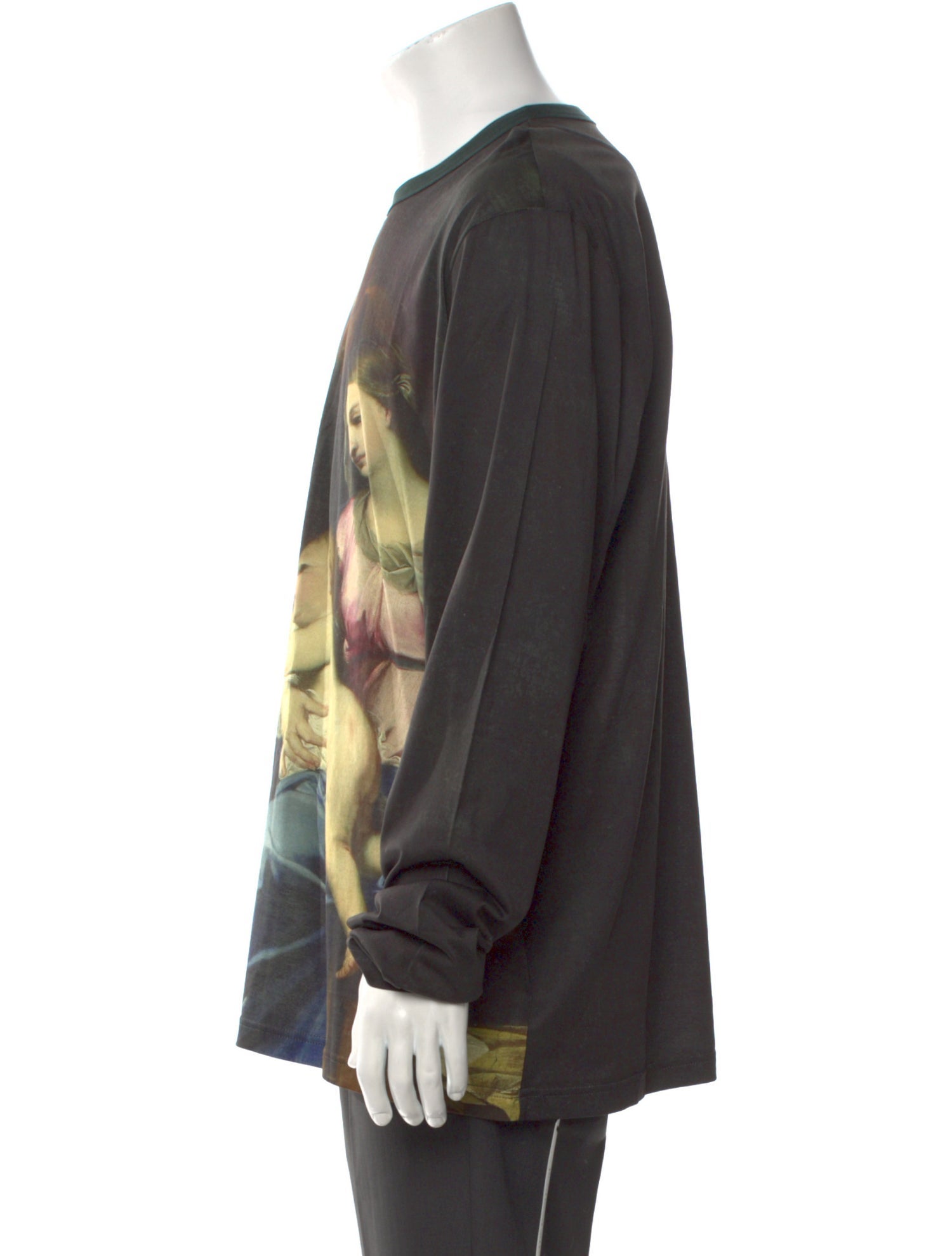 Dolce & Gabbana Floral Print Crew Neck T-Shirt