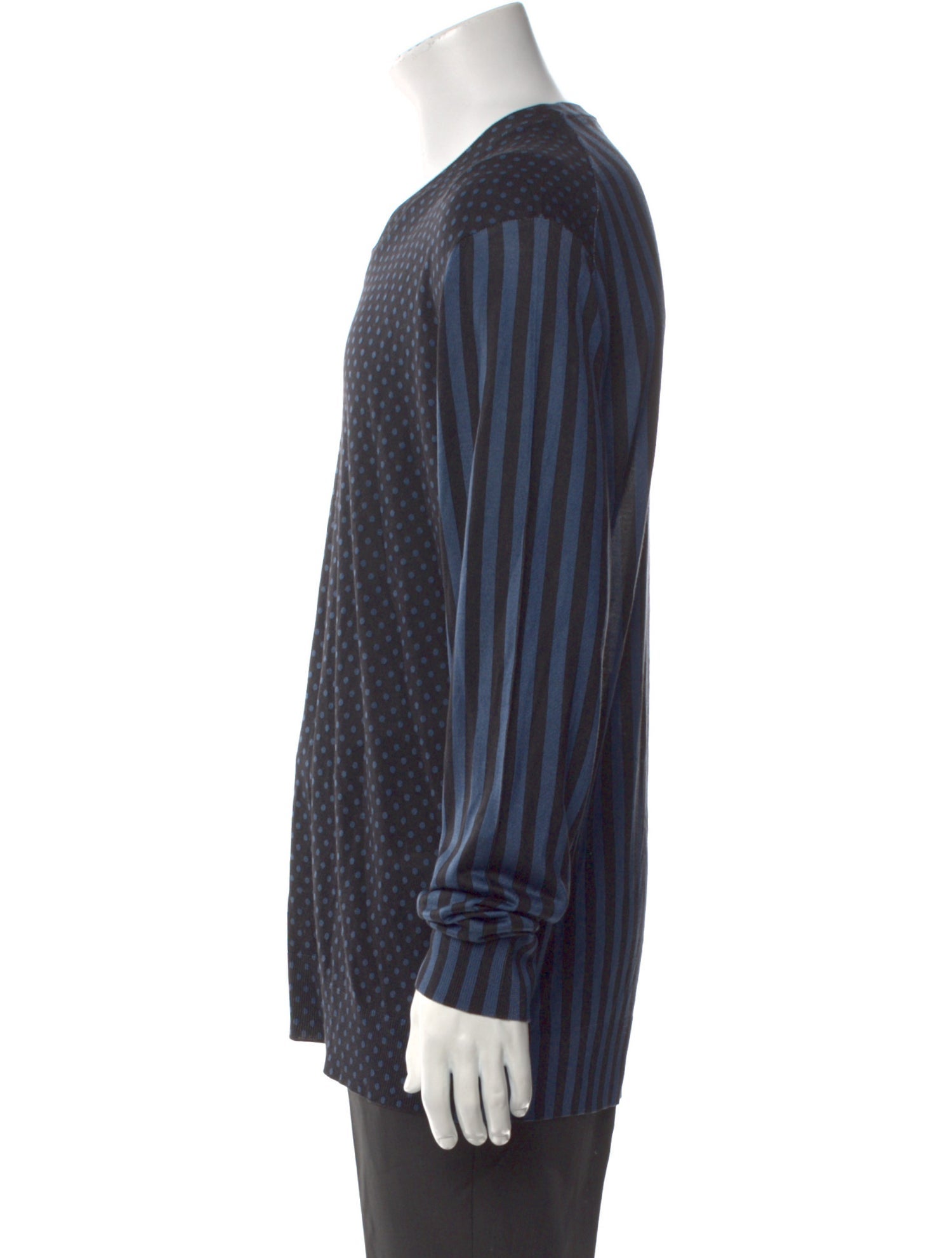 Dolce & Gabbana Silk V-Neck Pullover