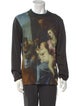Dolce & Gabbana Printed Crew Neck Henley