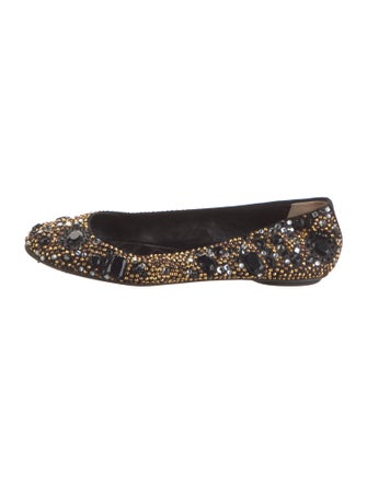 Dolce & Gabbana Satin Flats