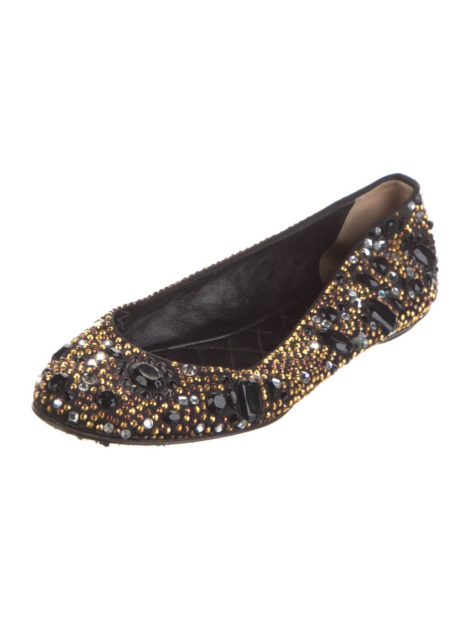 Dolce & Gabbana Satin Flats