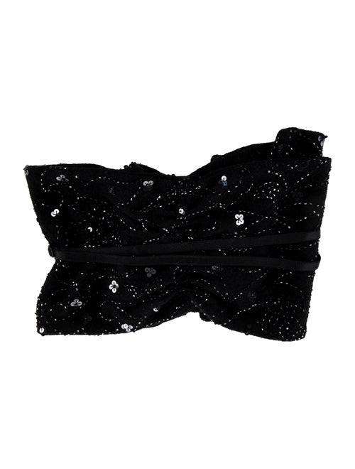 Dolce & Gabbana Wide Wool Waist Belt