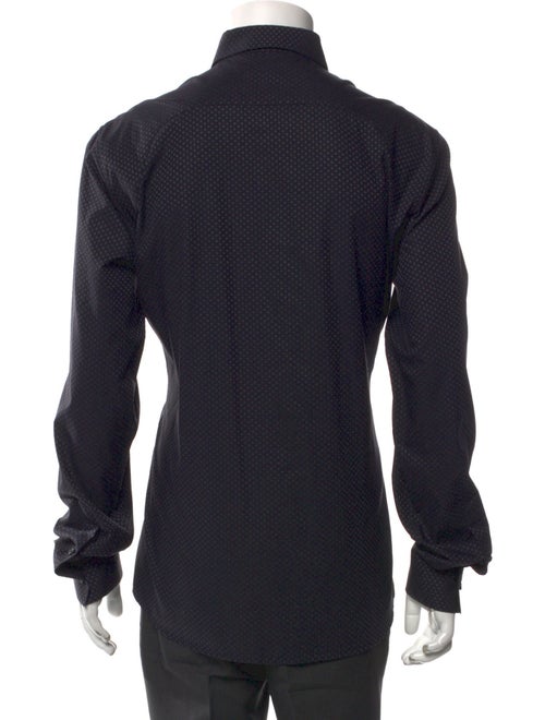Dolce & Gabbana Polka Dot Print Long Sleeve Shirt