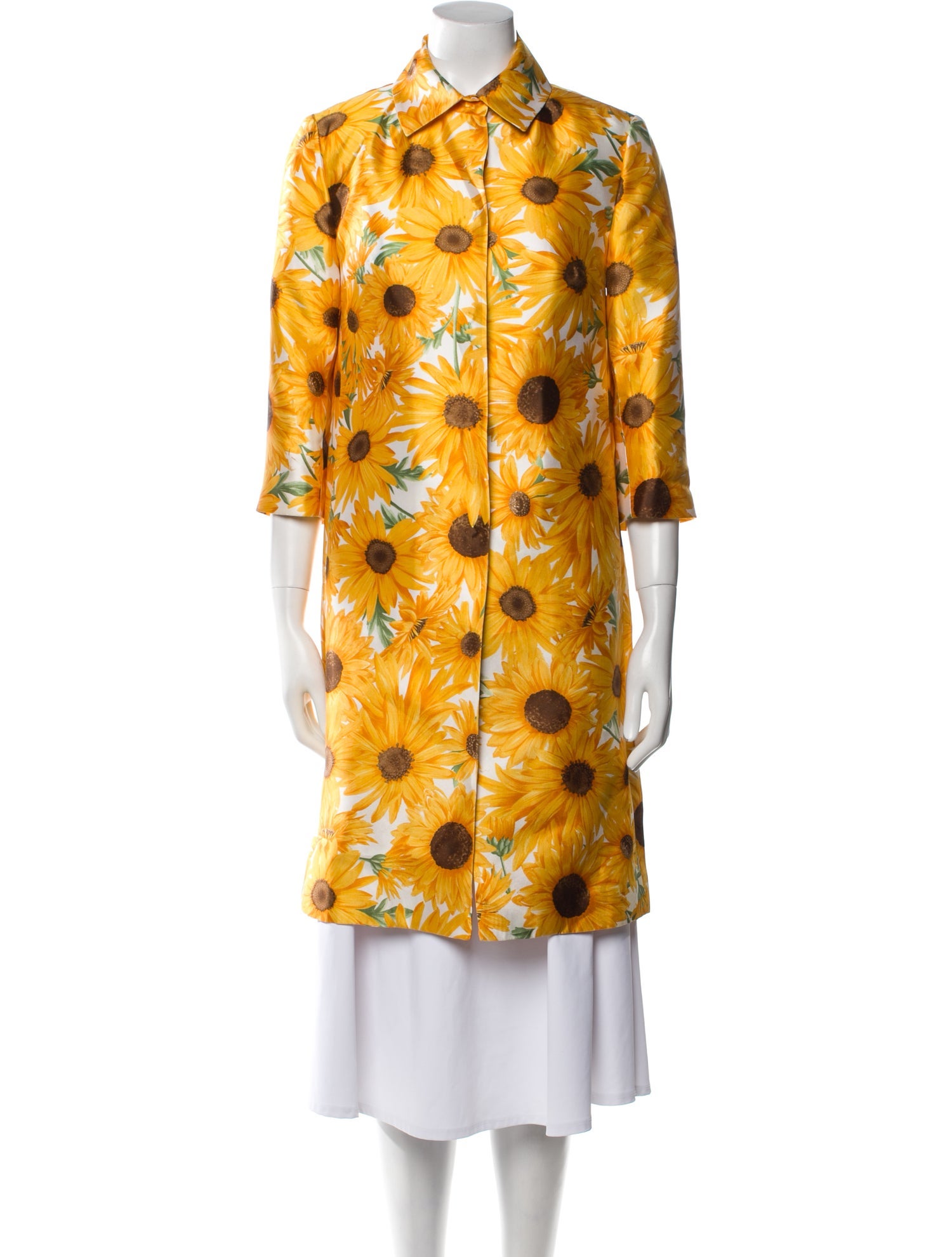 Dolce & Gabbana Vintage Late 1990's - Early 2000's Faux Fur Coat