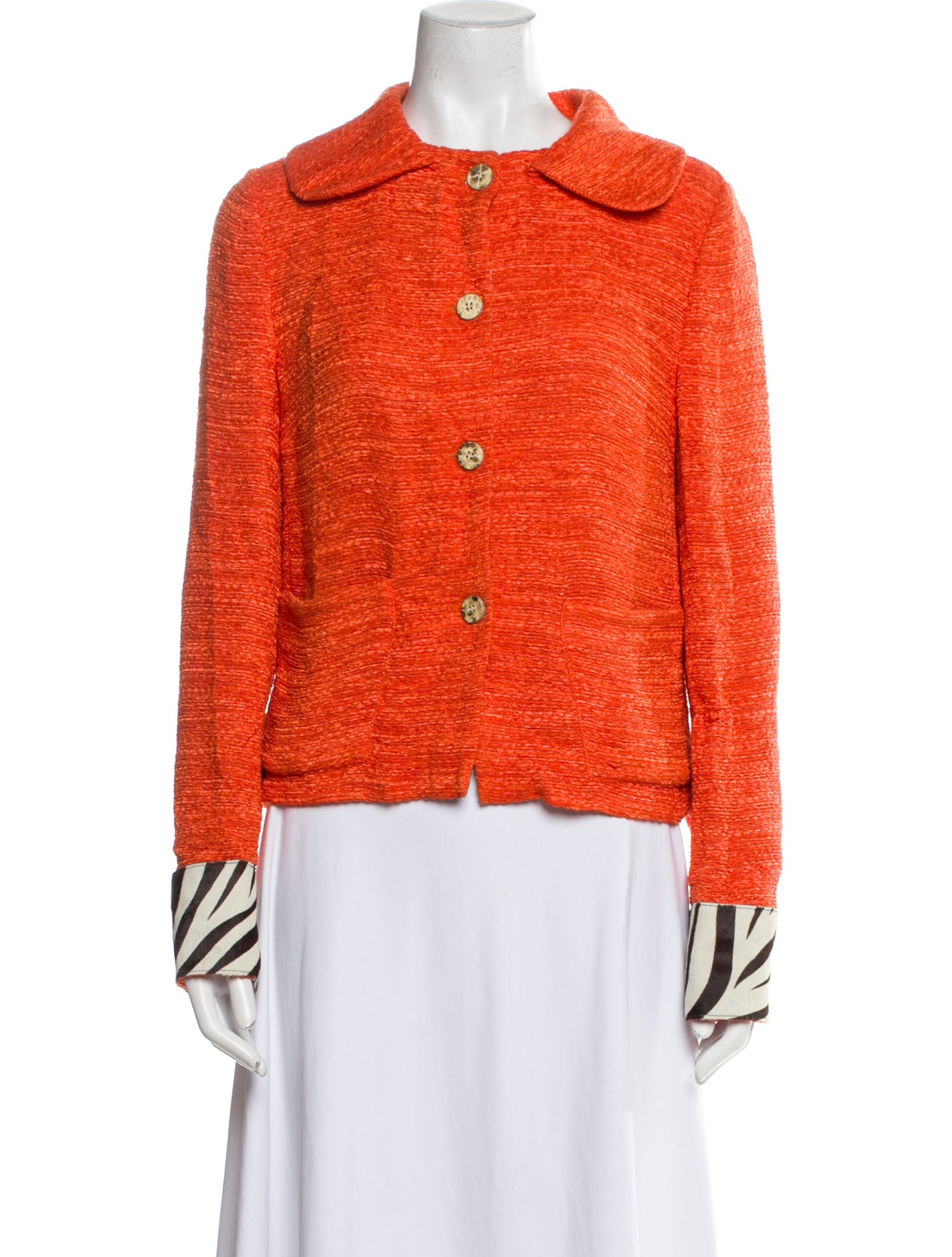 Dolce & Gabbana Tweed Pattern Jacket