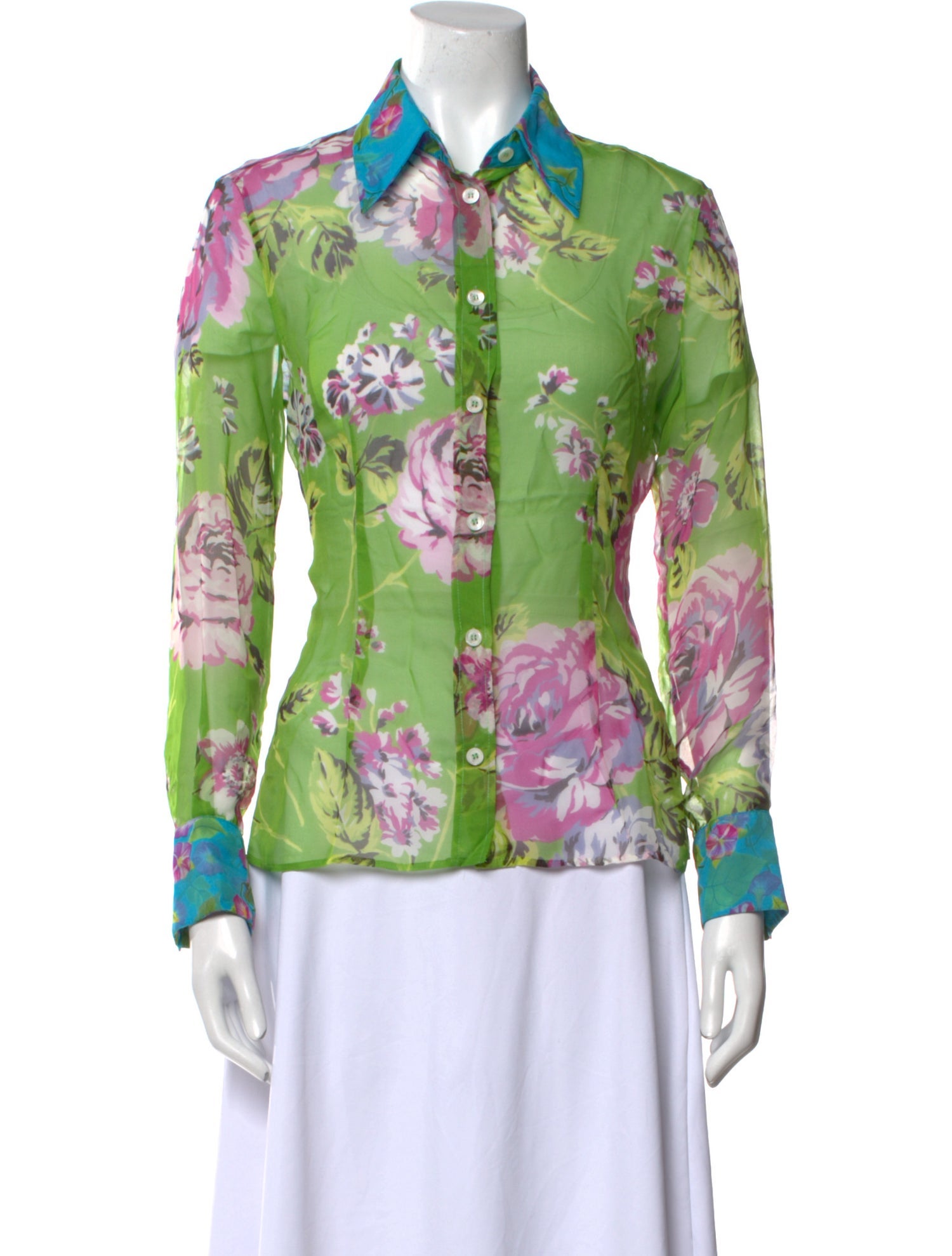 D&G Vintage 2000's Button-Up Top