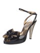 Dolce & Gabbana Leather Slingback Pumps