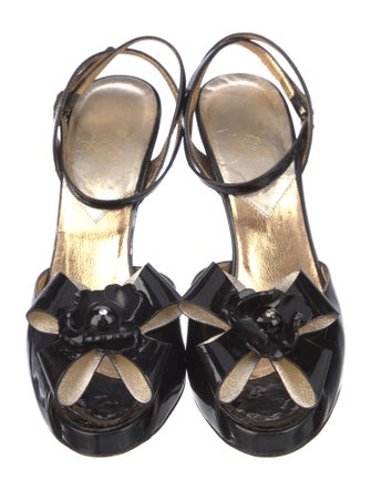 Dolce & Gabbana Leather Slingback Pumps