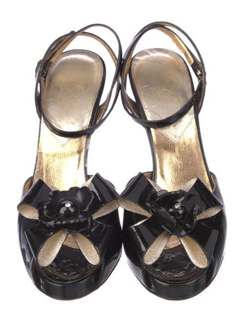Dolce & Gabbana Leather Slingback Pumps
