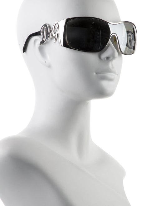 D&G Shield Mirrored Sunglasses