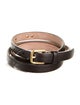 Dolce & Gabbana Skinny Leather Belt