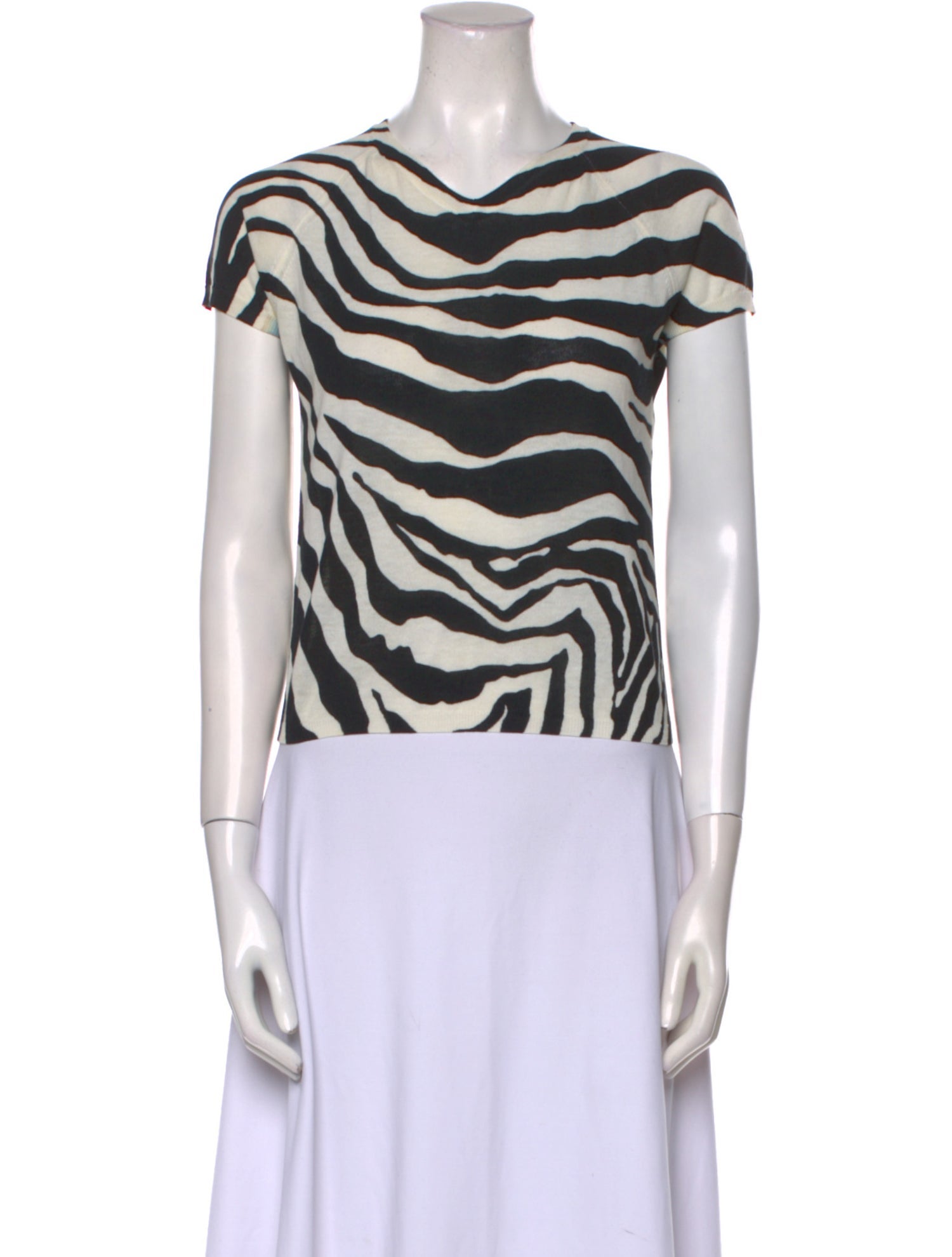 Dolce & Gabbana Vintage Animal Print Top