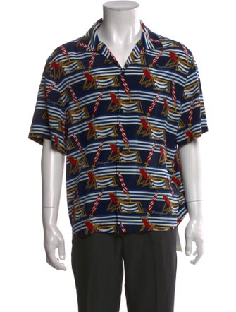 Dolce & Gabbana Silk Striped Shirt