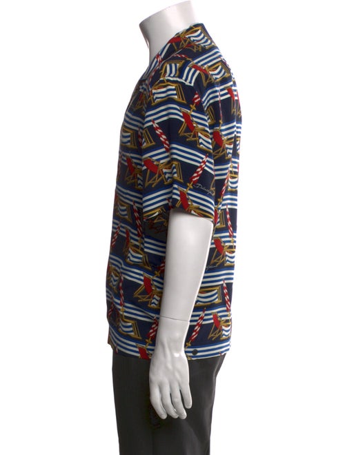 Dolce & Gabbana Silk Striped Shirt