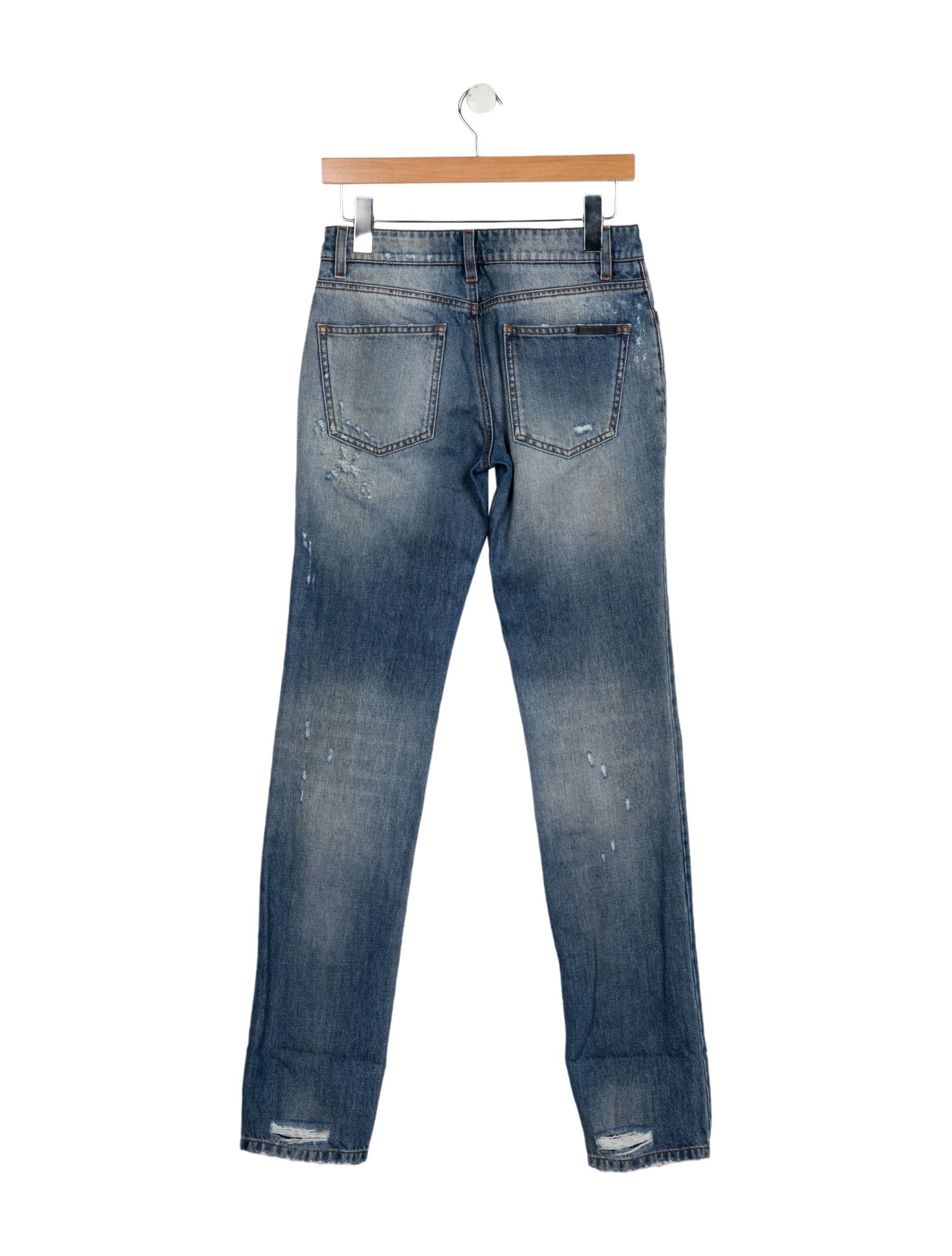 Dolce & Gabbana Mid-Rise Straight Leg Jeans