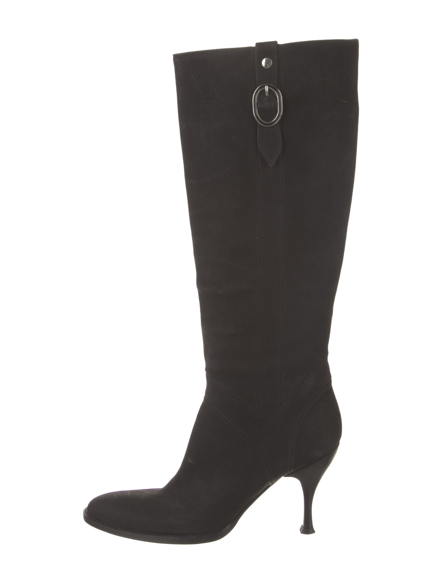 D&G Suede Crystal Embellishments Boots