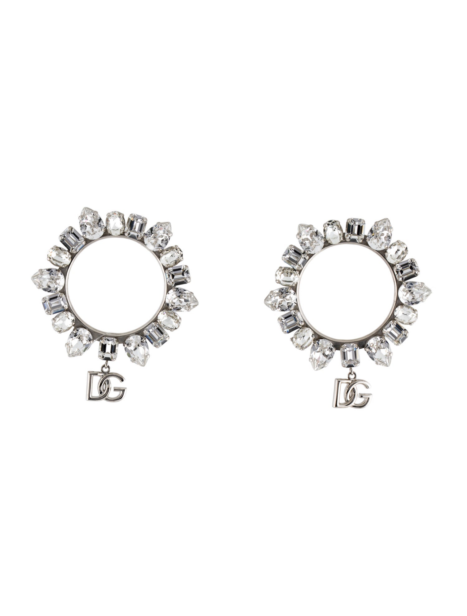 Dolce & Gabbana Crystal Embellished Ear Cuff Earrings
