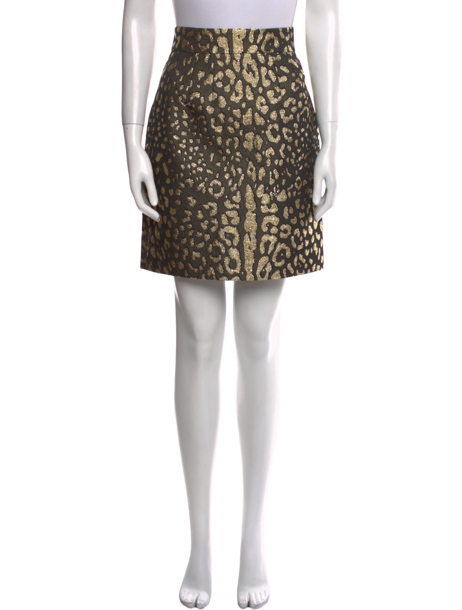 Dolce & Gabbana Printed Knee-Length Skirt