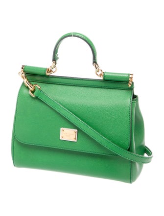 Dolce & Gabbana Leather Top Handle Bag