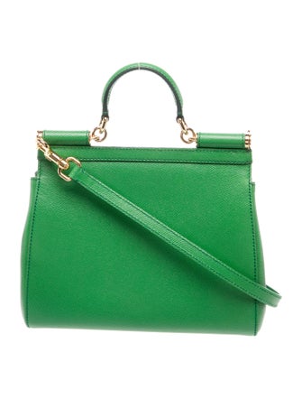 Dolce & Gabbana Leather Top Handle Bag