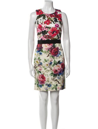 Dolce & Gabbana Wool Mini Dress