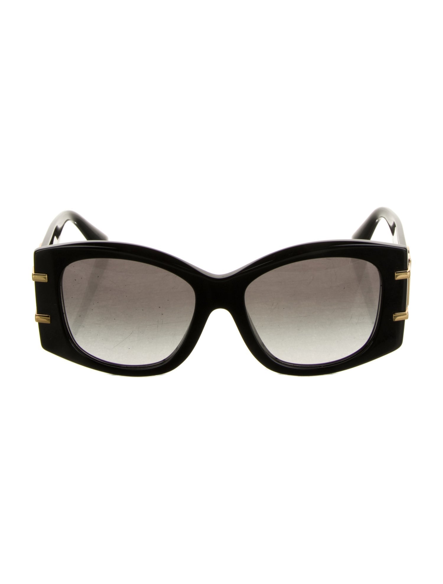 Dolce & Gabbana Oversize Gradient Sunglasses