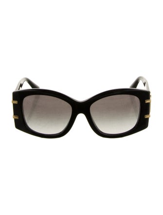 Dolce & Gabbana Oversize Gradient Sunglasses